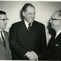 Marcel Bourassa, Maurice Sauve, and Walter Foy